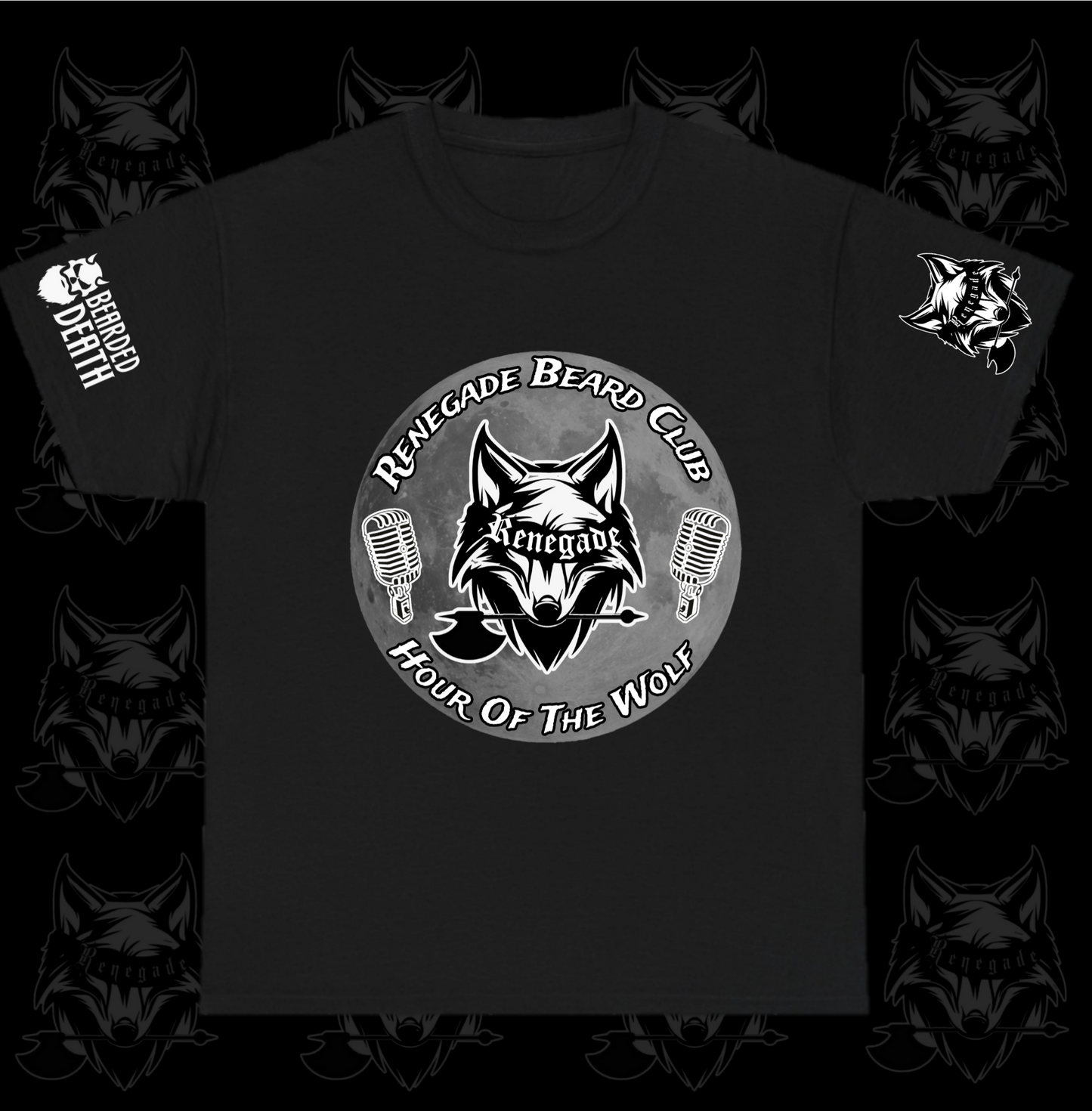 Renegade Beard Club Hour Of The Wolf Short Sleeve T Shirt