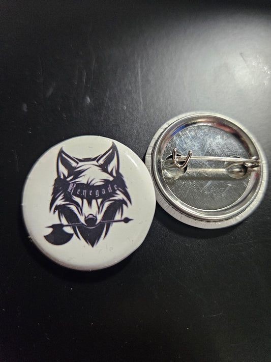 Renegade Beard Club 1.25" Button