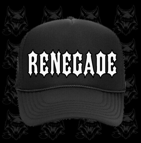 Renegade Beard Club Spell Out Mesh Back Trucker Hat