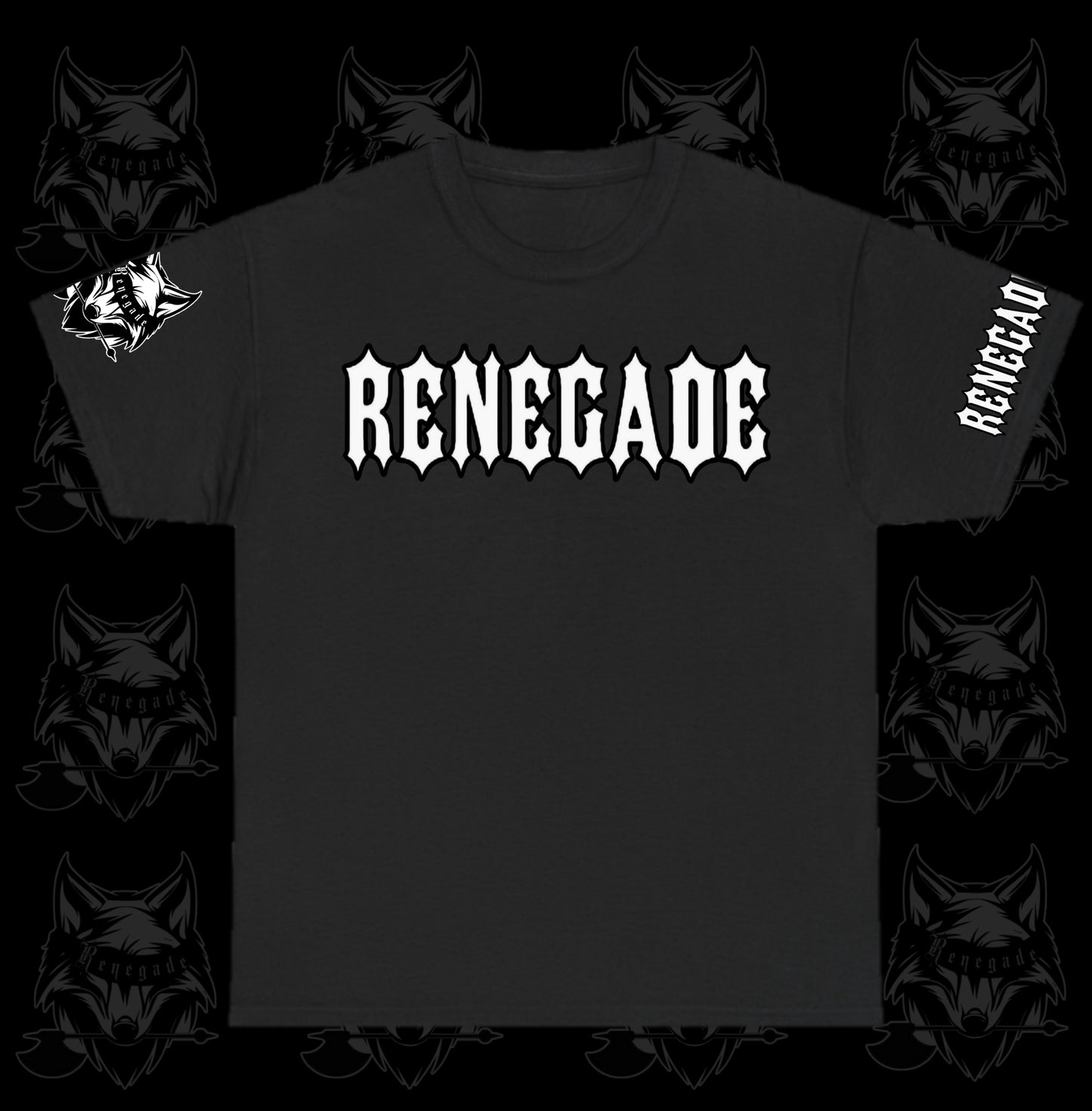 Renegade Beard Club Short Sleeve Spell Out T Shirt