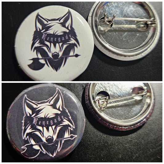 Renegade Beard Club 1.25" Button