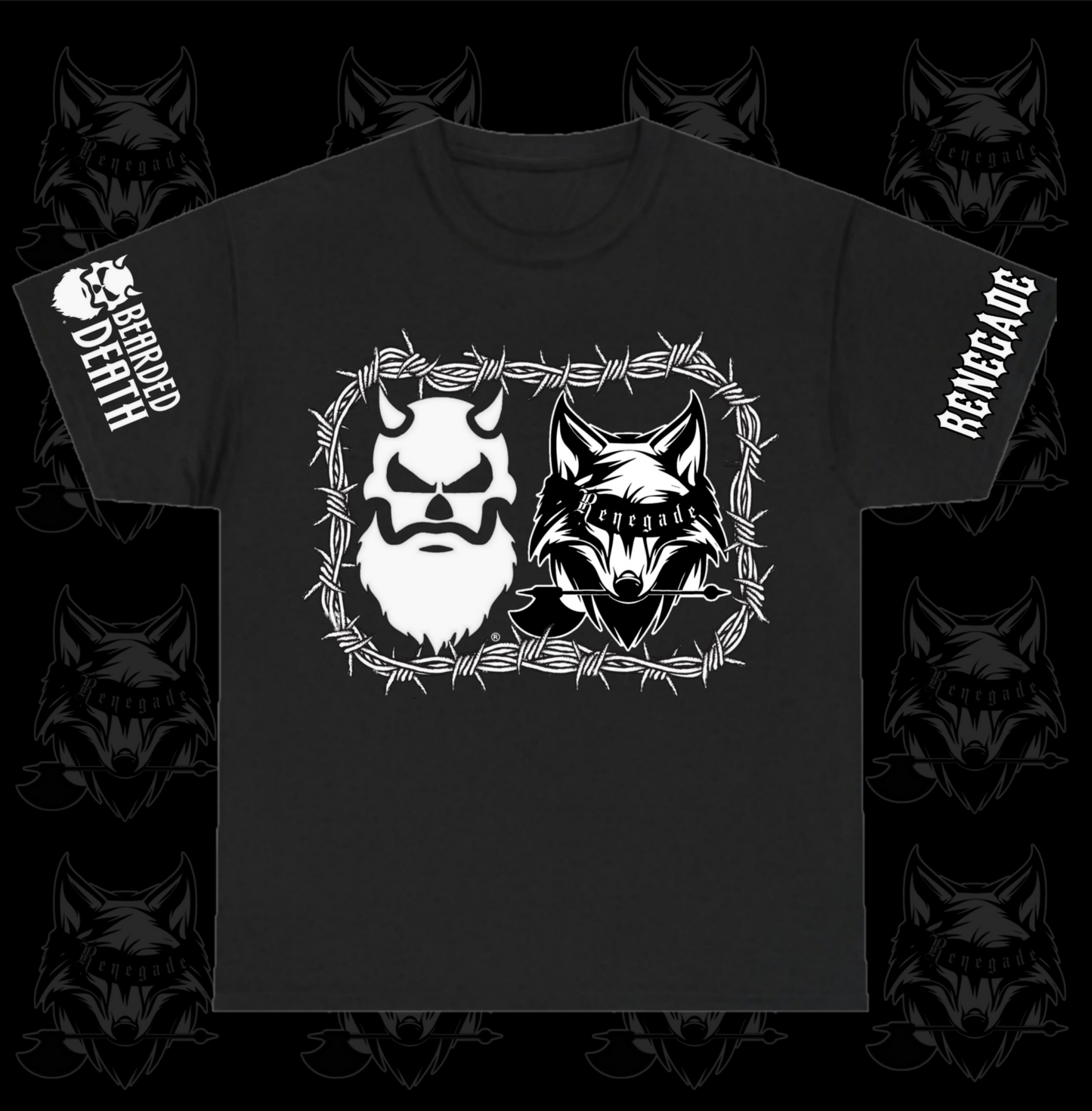 Renegade Beard Club/ Bearded Death Short Sleeve T Shirt