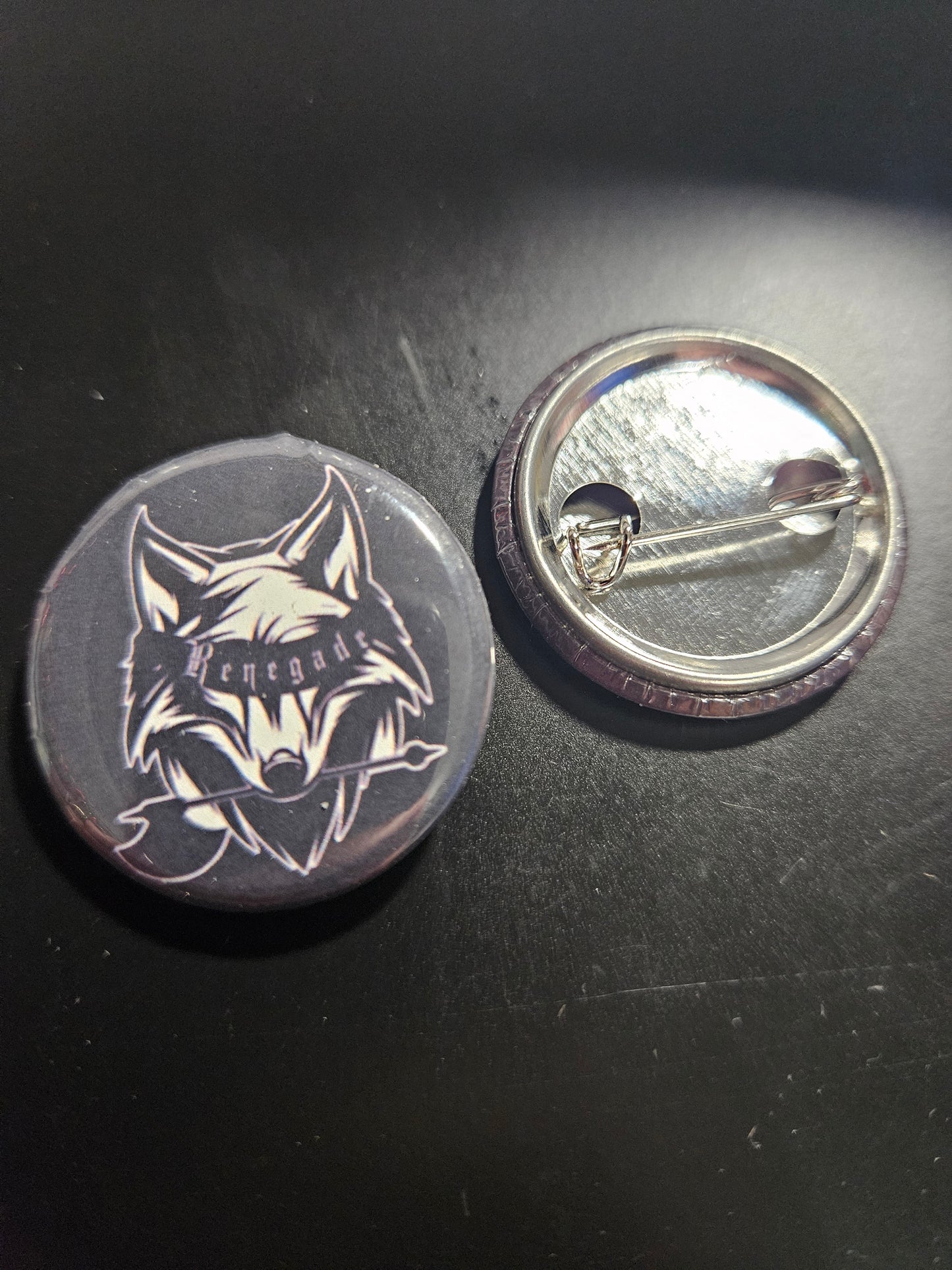 Renegade Beard Club 1.25" Button