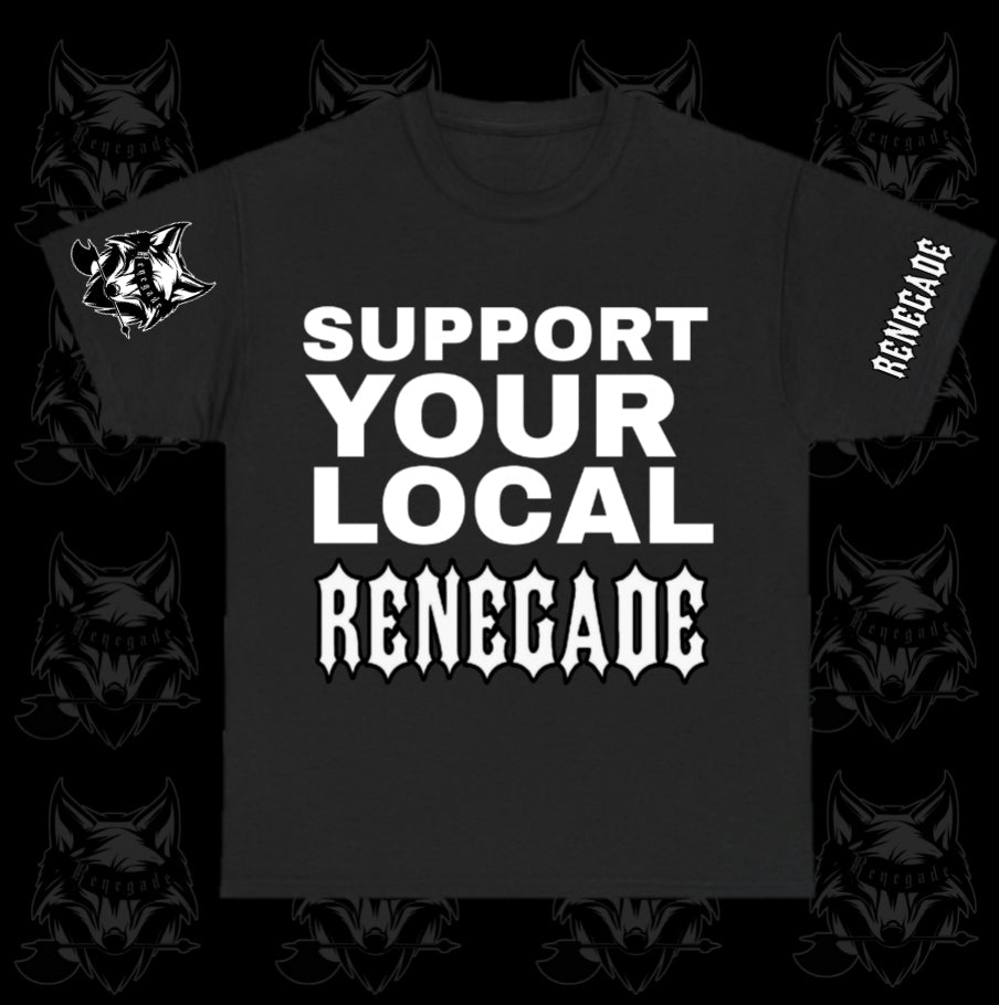 Renegade Beard Club SUPPORT Short Sleeve T Shirt