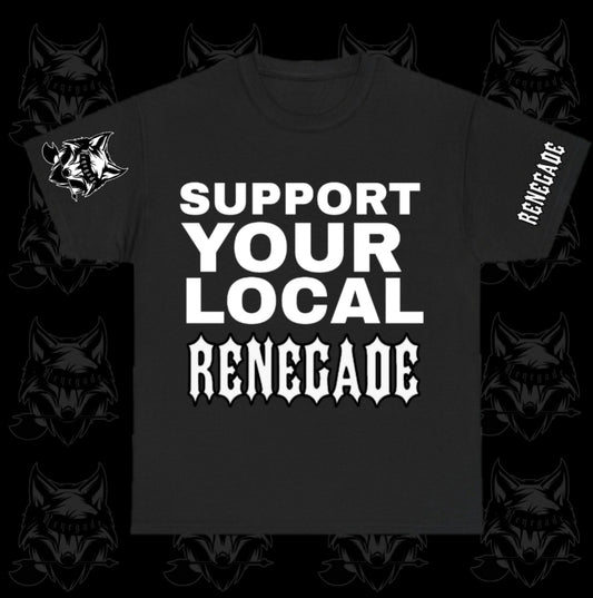 Renegade Beard Club SUPPORT Short Sleeve T Shirt